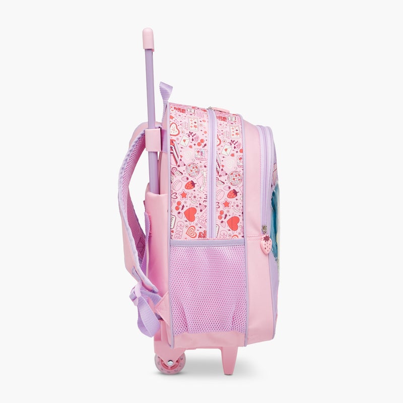 sami_studio Printed 5-Piece School Trolley Bag Set for Girls - Image 4